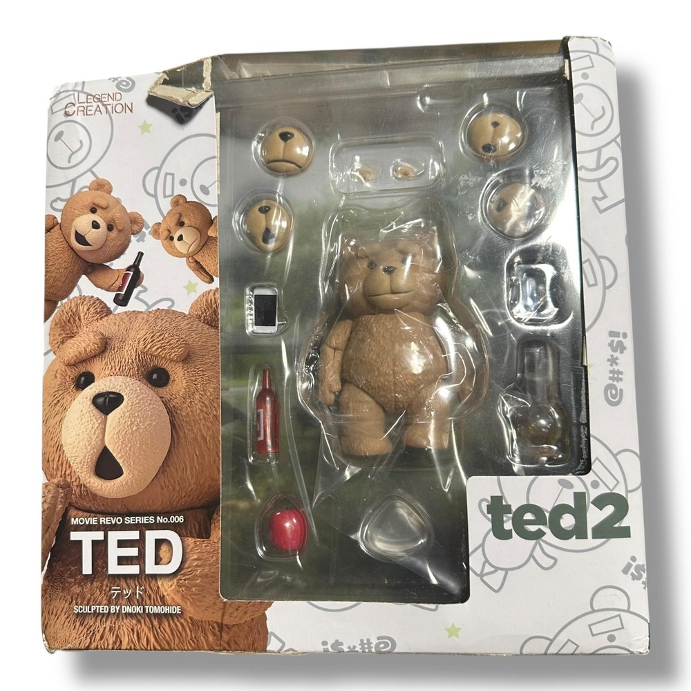 Ted 2 Figure Complex Movie Revo N.006 Revoltech Legend Creation Boxed