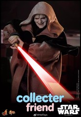 IN STOCK Hot Toys MMS745 Star Wars III Revenge of the Sith Darth Sidious NEW