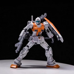 GK 65297 HG 1/144 RGM-79 GM Morocco Front Type Double Cannon Model Kit Toy
