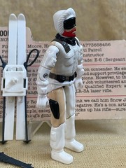1983 GI Joe SNOW JOB – Nice Figure w/ Ex File Card – 100% Complete – Read