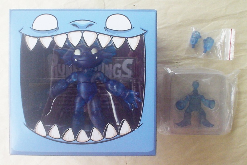 Drench BUBBLER Plunderlings Lone Coconut blue Goblin figure Hatchling Walloping