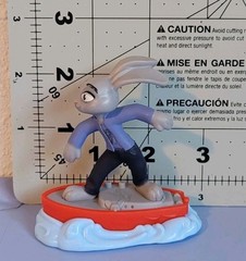 Disney Zootopia Judy Hopps Fast Food Toy Figure McDonald’s 2016 Ages 3-7 Years