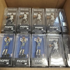 NBA FiGPiN Enamel Figure Pin – Lot of 72 : Durant + Curry ONLY – NEW in Package!