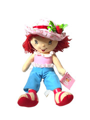 NEW WITH TAG 2004 STRAWBERRY SHORTCAKE DANCE OUTFIT PLUSH 16″ DOLL