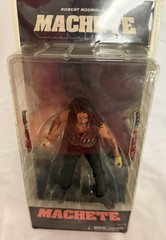 Machete Robert Rodriguez Machete Action Figure Boxed w/ Knife Accessories