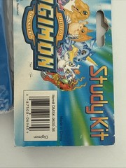 NEW IN PACKAGE DIGIMON 4 PIECE STATIONARY STUDY KIT, PENCILS, BAG, ERASER – NEW
