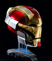 Iron Man MK17 Heart breaker Helmet 1/1 Wearable English Voice-controll Mask Toy