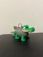 Bombardiro Crocodilo – Articulated Italian Brainrot Figurine Toy Kids & Adults