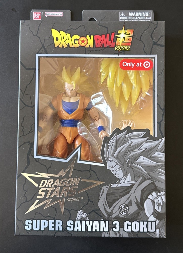 Dragon Stars Series Dragon Ball Z SUPER SAIYAN 3 GOKU DBS Target Exclusive New