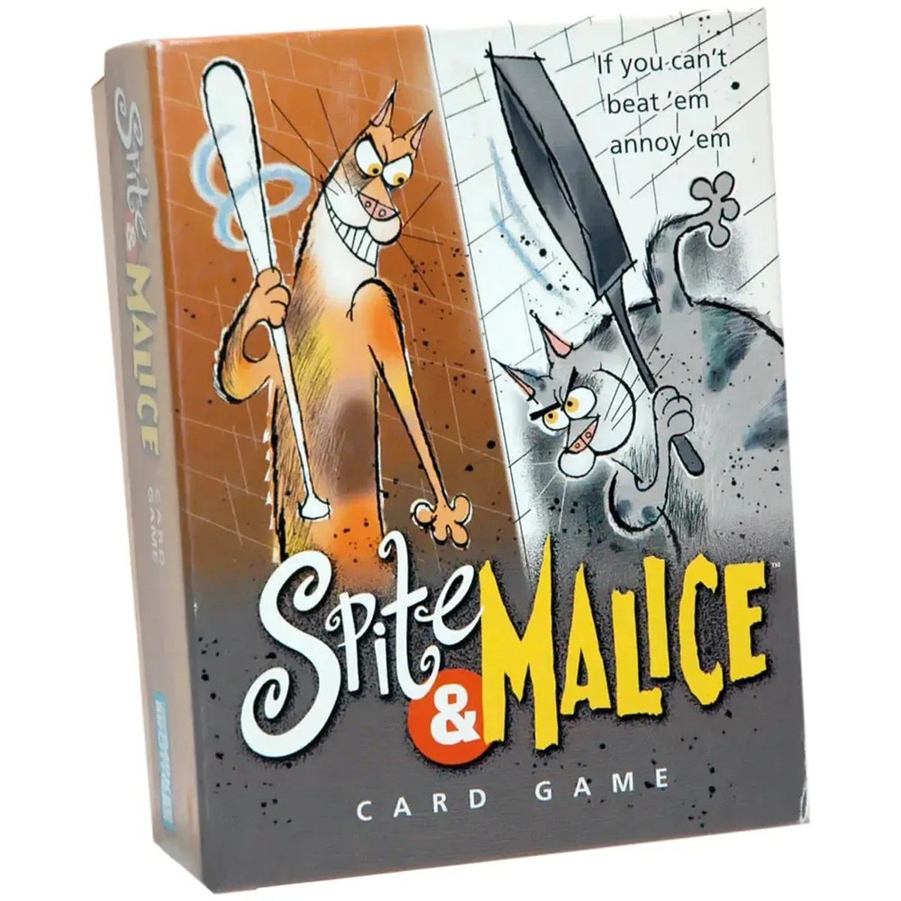 Spite & Malice – Competitive War Board Game for Family, Adults, and Children (2-
