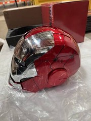 AUTOKING Iron Man MK5 1:1 Helmet Wearable Voice Control Cosplay Prop Opened US