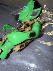 Naoya Psygantis Vinyl Art Toy Signed Remarked LE 1/25 Blackdots Kaiju Japan 2026