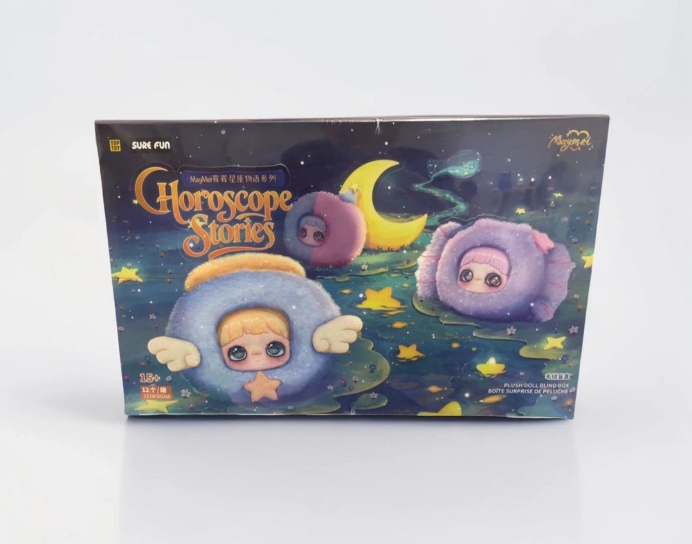 FULL CASE SEALED MayMei Horoscope Stories Series Plush Toys Blind Box Set of 12