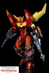 NEW AUTOBOT AT-01 Hot Rod Rodimus Repair Edition Transformation Alloy TOY USA 9″