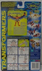 Transformers Beast Machines Silverbolt Heroic Maximal Condor Beast Wars Hasbro