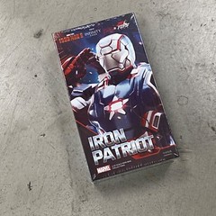 ZD-IP1: ZD Toys Marvel Iron Man 3 movie IRON PATRIOT 1.0 Action Figure