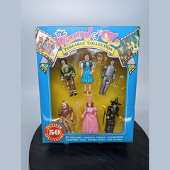 Turner Wizard of Oz 3.75â Action Figure Toys 50th Anniversary 1988 89 Lot x 6