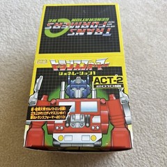 Vintage Takara Transformers G1 Generation One SCF Act 2 PVC Box Of 12 Rare LOOK!