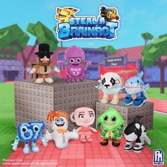 RoBlox Steal A Brainrot Collectible Mystery Plush 6″ With DLC Code