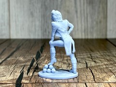 Action Figure Napoleoniс girl 60mm Tabletop Miniature Resin Figure
