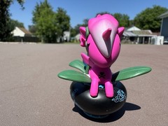 Tokidoki Unicorno Botanical Series Fuchsia Vinyl Figure New Without Box