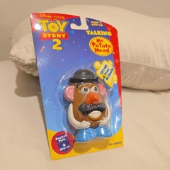 Vintage Toy Story 2 Talking Mr Potato Head Pocket Pal Clip On TS-068MR NIB Pixar