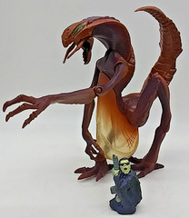 Galoob 1996 ALIEN TERRORIST EDGAR Men in Black MIB Figure Complete w/Kay