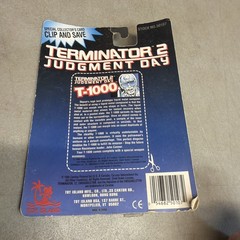1995 Toy Island Terminator 2 Judgment Day T-1000 Moc Figure