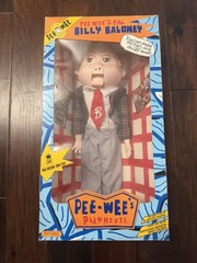 Vintage Matchbox Pee Wees Playhouse Pee Wee Herman’s Pal Billy Baloney 18″