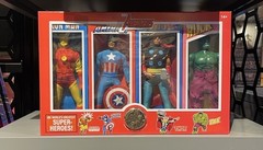 Disney Parks 2026 Mego Marvel Avengers 4 Pk Thor Hulk Captain America Iron Man