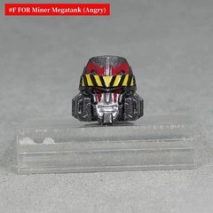 Replacement Head Upgrade Kit For Shockwave Legacy POINTBLANK Spinister Megatank