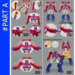 DIY Weapon Gun Filler Upgrade Kit For SS Devastation OP Prime #PART A / B Filler