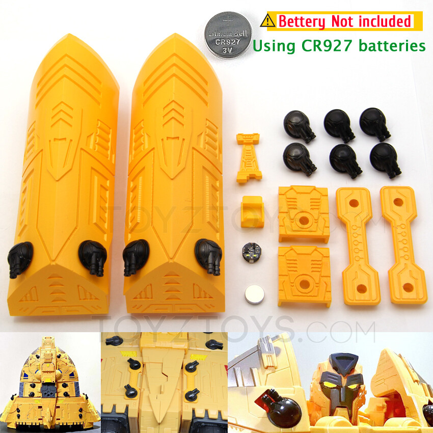 Eye Light/Tail/Flank/Hand Filler Upgrade Kit For Kingdom Titan-class Autobot Ark