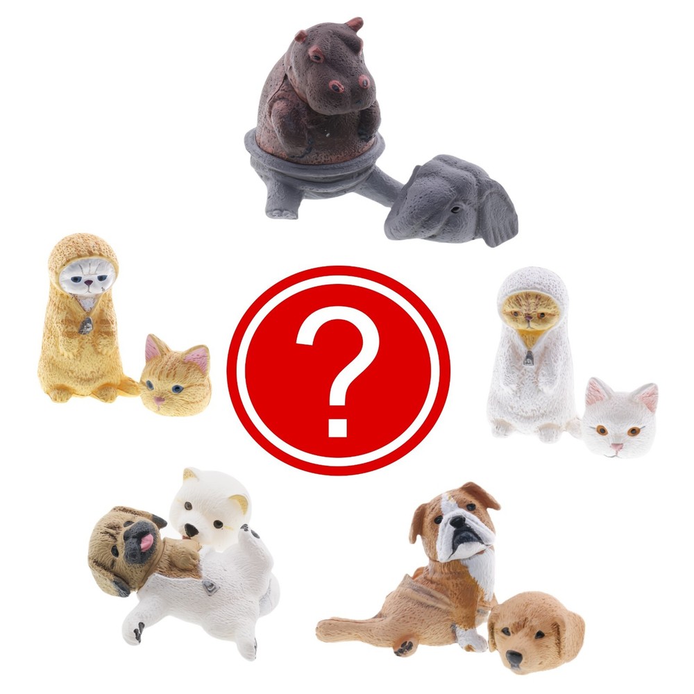 Cosplay Animal Collectible Mini Figure 1 Random Blind Box Japanese Capsule Toy