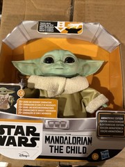 Star Wars Mandalorian The Child Baby Yoda Animatronic Toy Disney Hasbro NIB