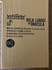 Infinite Statue Kaustic Plastik Dracula Bela Lugosi Deluxe Sixth Scale Figure