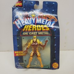 Marvel Comics Heavy Metal Heroes Die Cast Metal Figures 1997 LOT OF 12!