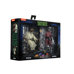 NECA TMNT 1990 Movie Splinter & Shredder 7″ Action Figure 2-Pack – New In Box