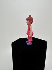 Mini pink doll ponytail girl toy figure 2.5 In…55