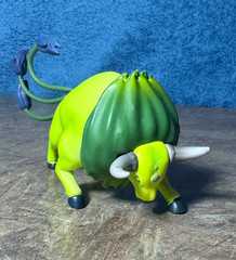 SHINY TAUROS a Wild Bull Pokemon – Set of Two (different poses) by BANDAI – NEW