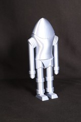 Earth vs the Flying Saucers Robot Figure Classic Sci-Fi Movie Collectible