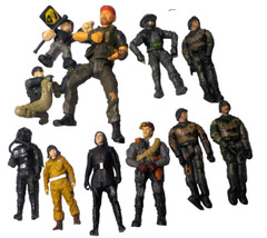 11 action figures star wars Kylo Ren Tie Fighter Pilot & military solders