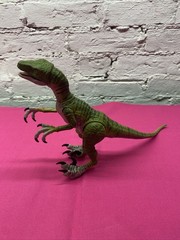 Amber Collection Velociraptor Charlie Jurassic World Mattel 6″