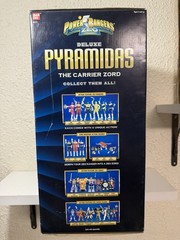 Vintage 1996 Power Rangers Zeo Deluxe Pyramidas Zord Figure 100% Complete In Box