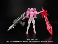 Big Size Weapon Upgrade Kit For SS86 Slag Big Sword Shoulder Cannon BDT Design