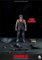 1/6 Scale Action Figure Display Stand Rambo III First Blood Customize