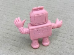 80’s M.U.S.C.L.E. Men Kinnikuman Flesh Color 2″ Watchman Figure #089 Mattel