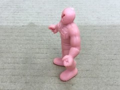 80’s M.U.S.C.L.E. Men Kinnikuman Flesh Color 2″ Bermuda III C Figure #137 Mattel