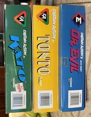 Lot Of 3 Playing Mantis 12 inch Captain Action Figure NIB Kay Bee Toys Exclusive