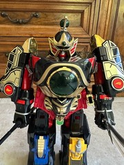 1994 Mighty Morphin Power Rangers Deluxe Thunder Megazord Near Complete